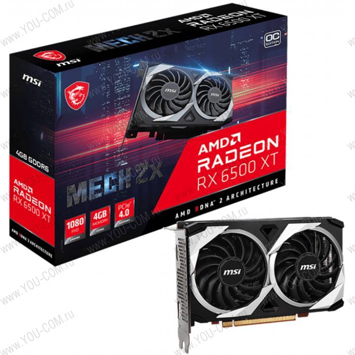 RX6500XT MECH 2X 4G OC GDDR6 64-bit HDMI DP (929985)