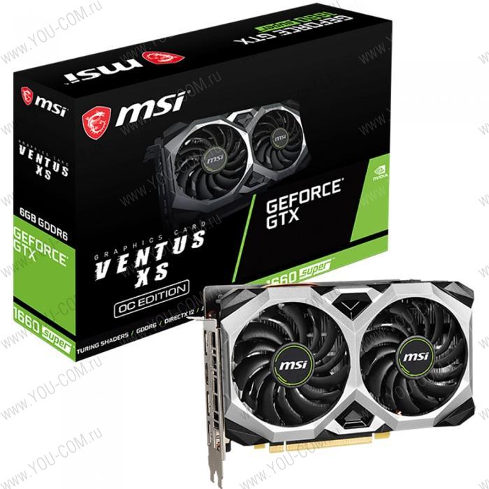 Видеокарта MSI GTX 1660 SUPER VENTUS XS OC RU