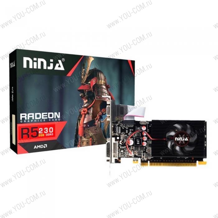 Ninja R5 230 (120SP) 1GB GDDR3 64bit VGA DVI HDMI RTL (AKR523013F)