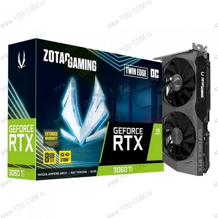 RTX3060Ti Twin Edge OC LHR 8GB GDDR6 256bit HDMI 3xDP RTL {10} (623462)