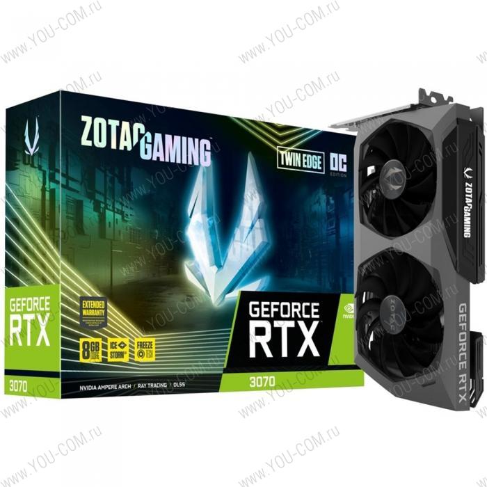 RTX3070 Twin Edge OC LHR 8GB GDDR6 256bit HDMI 3xDP LHR RTL {5} (623431)