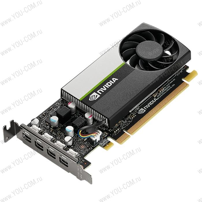 Видеокарта PNY Nvidia Quadro T1000 8GB, GDDR6 128-bit, 4x Mini DP 1.4, 1 year