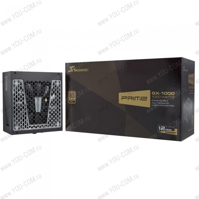 PRIME GX-1000 SSR-1000GD 1000W, 80 Plus Gold, полностью модульный (874225)