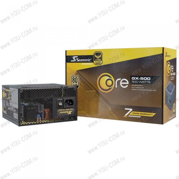 CORE GX-500 SSR-500LX 500W, 80 Plus Gold, частично модульный RTL {5} SSR-500LX (875697)