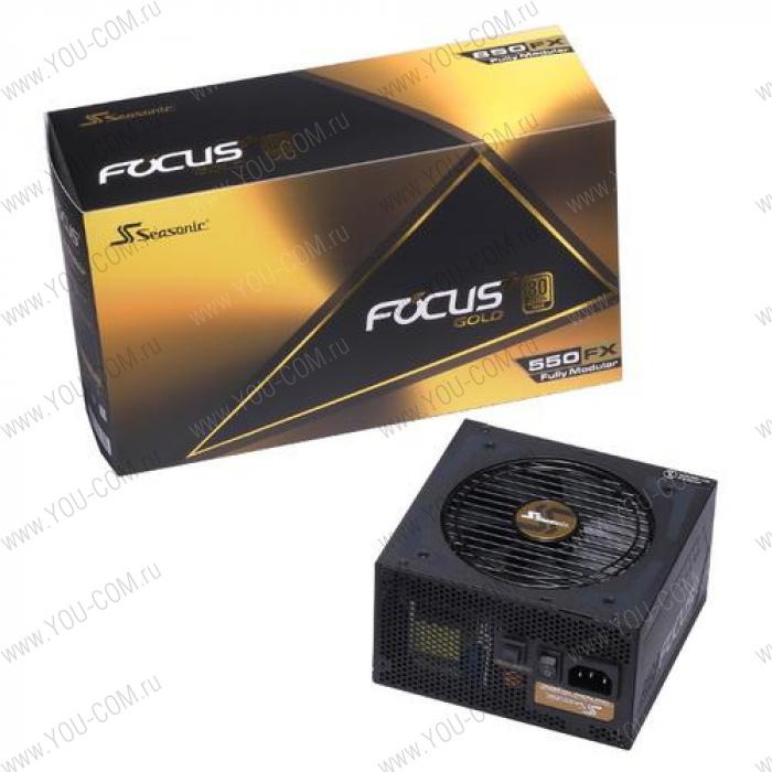 FOCUS GX-550 SSR-550FX 550W, 80 Plus Gold, полностью модульный (874713)