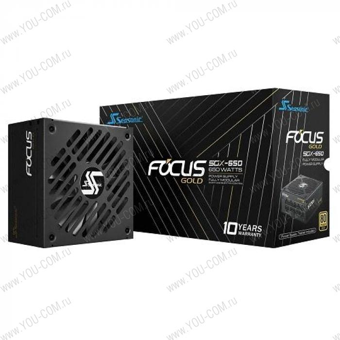 FOCUS SGX-650 SSR-650SGX 650W, 80 Plus Gold, полностью модульный (874522)