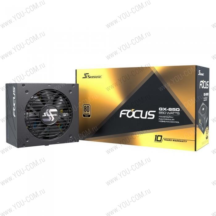 FOCUS GX-850 SSR-850FX  850W, 80 Plus Gold, полностью модульный (874683)