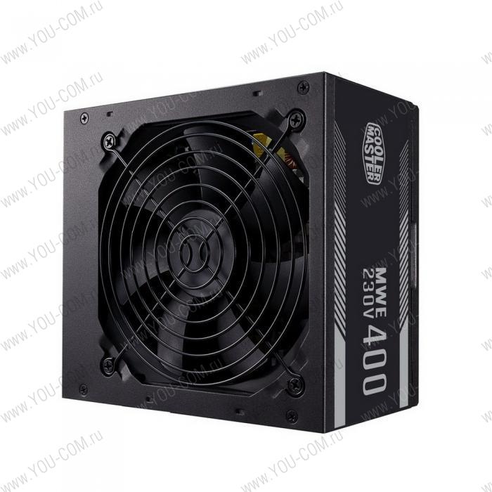 Блок питания Cooler Master MWE White, 400W, ATX, 120mm, 6xSATA, 1xPCI-E(6+2), APFC, 80+ White