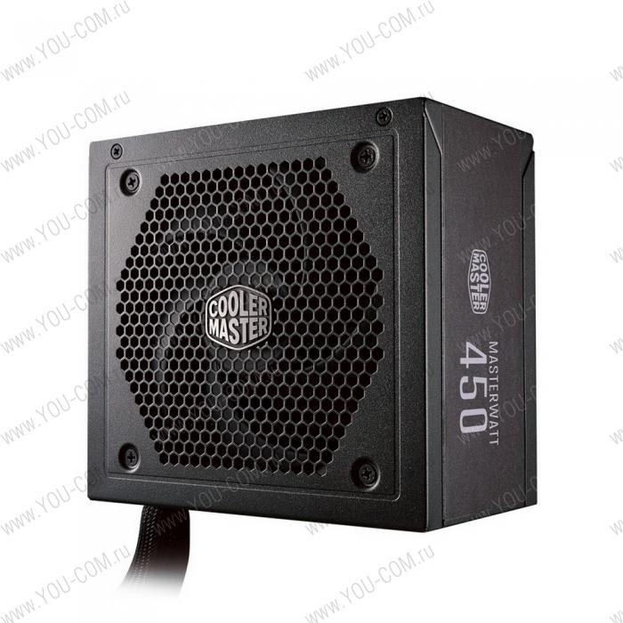 Блок питания Cooler Master MWE Bronze, 450W, ATX, 120mm, 6xSATA, 2xPCI-E(6+2), APFC, 80+ Bronze