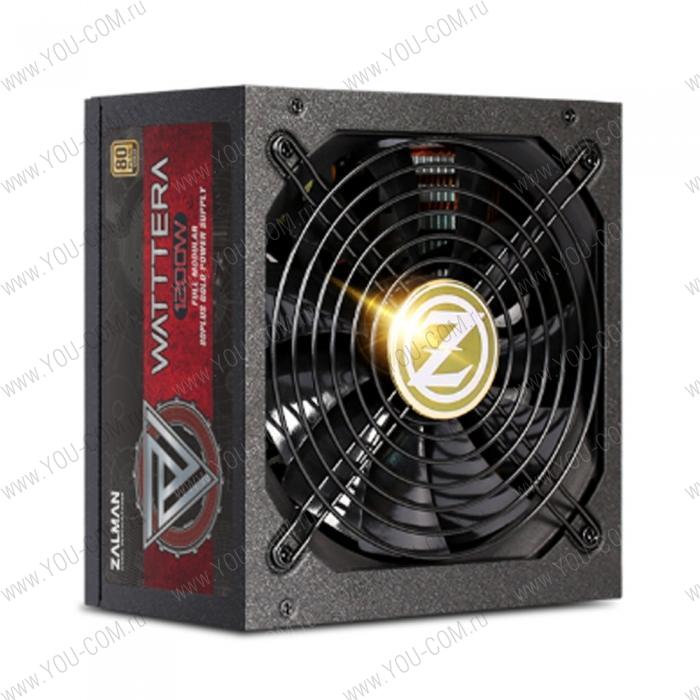 Блок питания Zalman ZM1200-EBTII, 1200W, ATX12V v2.3, EPS, APFC, 13.5cm Fan, 80+ Gold, Full Modular, Retail