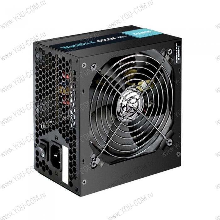 Блок питания Zalman ZM400-XEII, 400W, ATX12V v2.3, Dual Forward Switching Circuit Design, 12cm Fan, Retail