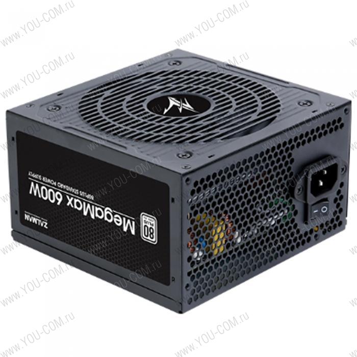 Zalman ZM600-TXII, 600W, ATX12V v2.31, APFC, 12cm Fan, 80+ 230V EU, Retail