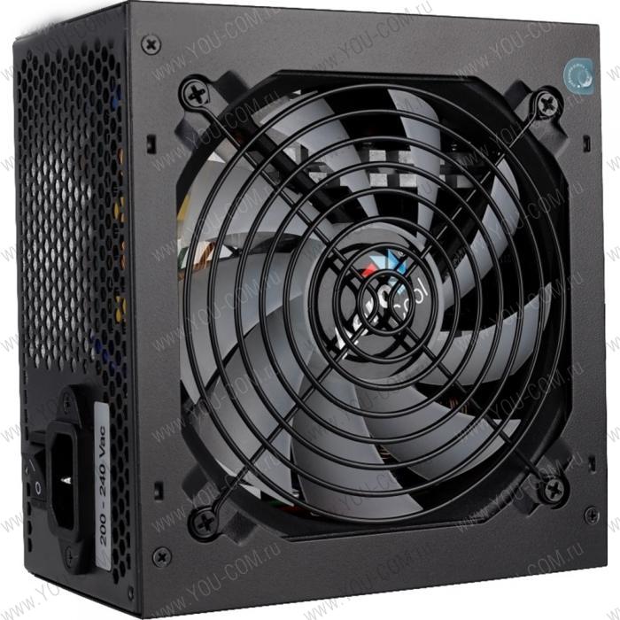 Aerocool KCAS-650G 650W, ATX v2.4, APFC, Fan 12cm c RGB-подсветкой, 80+ Gold, Retail