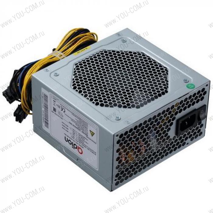 QD-450PNR 80+ ATX QD-450PNR, 400W 80+ real, 12cm fan, 24+4pin, CPU4+4,PCI-E 6+2 pin,5*sata,3*molex,1*fdd pin, input 230V,I/O switch, without power cord OEM