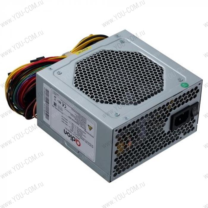 QD550 80+ ATX QD550 80+,500W 80+ real, 12cm fan,24+4pin, CPU4+4,PCI-E 6+2pin,5*sata,3*molex,1*fdd pin, input 230V,I/O switch, without power cord OEM