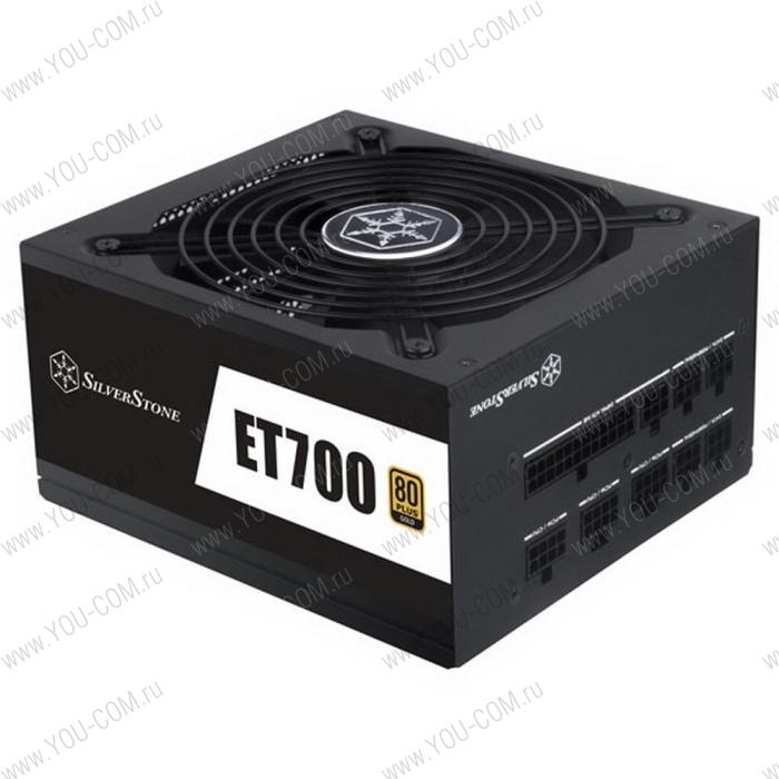 SST-ET700-MG Strider Essential Series, 700W 80 Plus Gold ATX PC Power Supply, Low Noise 135mm, full modular, RTL {6}
