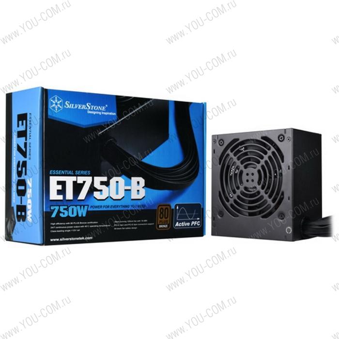 SST-ET750-B v1.1 750W, 80 PLUS Bronze, 1*12V, 120mm FAN 18dBa, RTL (810799) {5}