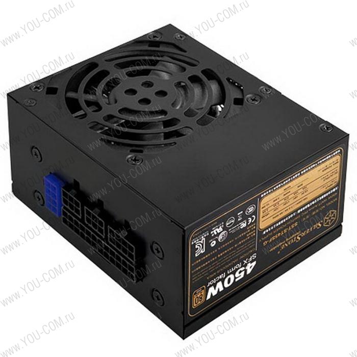 SST-ST45SF-G v 2.0 450W, SFX/ATX, 80 PLUS GOLD, 80mm FAN, RTL (814223) {8}