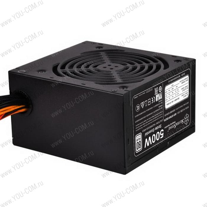 SST-ST50F-ES230 v 2.0 Strider Essential Series, 500W 80 Plus 230V EU ATX PC Power Supply, Low Noise 120mm