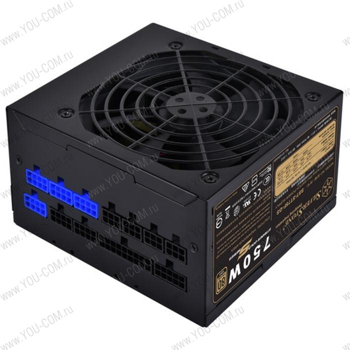 SST-ST75F-GS v 3.1 Strider Gold S Series, 750W 80 Plus Gold ATX PC Power Supply, Low Noise 120mm, 100% modular, RTL {5}