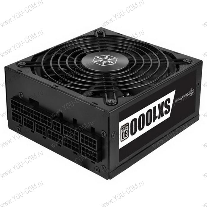 SST-SX1000-LPT v 1.1 SFX-L Series, 1000W 80 Plus Platinum PC Power Supply, Low Noise 120mm, 100% modular