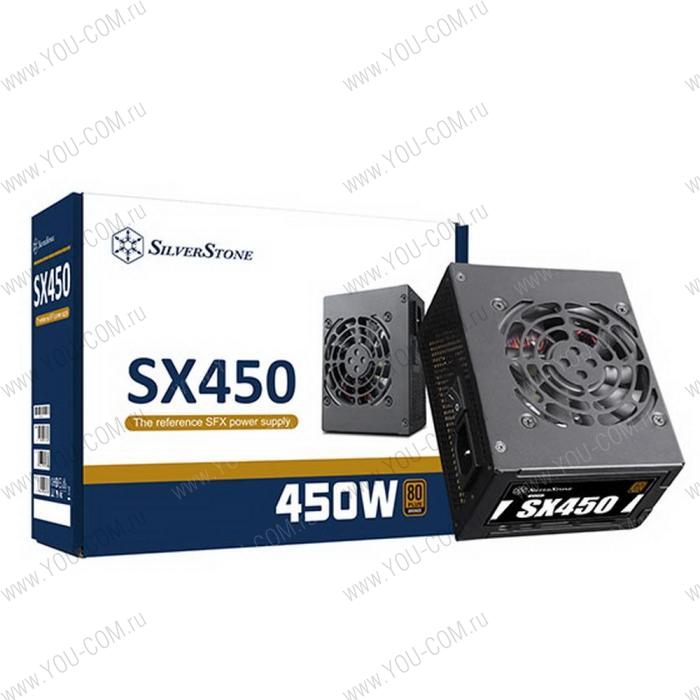 SST-SX450-B 450W, SFX, 80 PLUS Bronze, 80mm FAN 18dBa, RTL  (227930) {8}