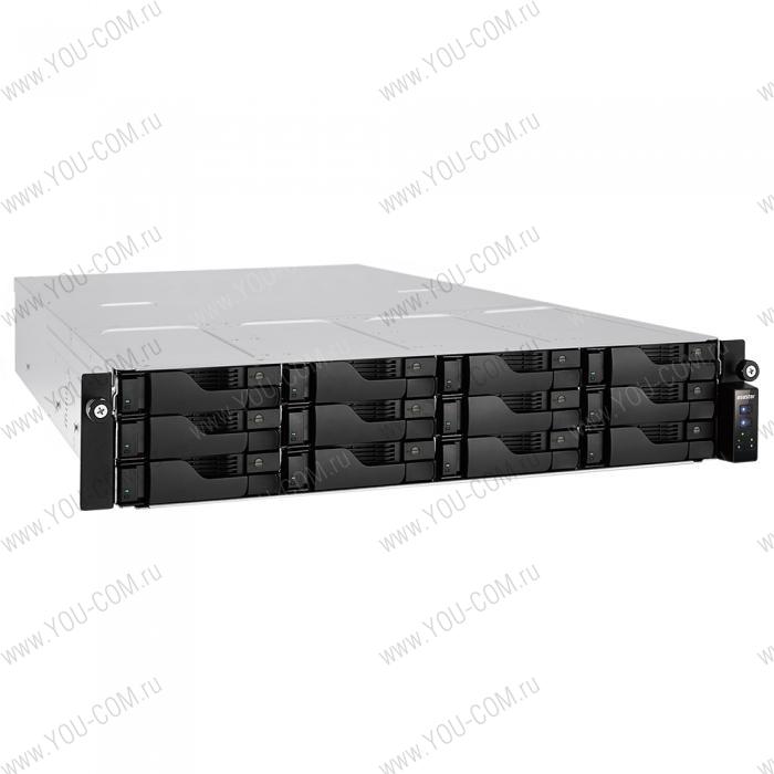 Сетевое хранилище ASUSTOR AS7112RDX 12BAY/Intel Xeon E-2224 3.4GHz up to 4.6GHz, 4GB SO-DIMM DDR4, noHDD(HDD,SSD) ; 90IX01C1-BW3S10