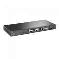 TP-Link TL-SG1428PE 28-портовый Easy Smart коммутатор c 24 портами PoE+, 26 RJ45 портов 10/100/1000 Мбит/с и 2 независимых SFP-слота, поддержка 802.3af/at, PoE-бюджет 250Вт, 19"