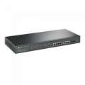 TP-Link JetStream управляемый коммутатор уровня 2+ с 8 PoE+ портами 2.5G и 2 uplink 10G, 8 портов RJ-45 100/1000/2500 Мбит/с, 2 слота SFP+ 1/10 Гбит/с, 8 портов PoE+ , бюджет PoE: 240 Вт, 19"
