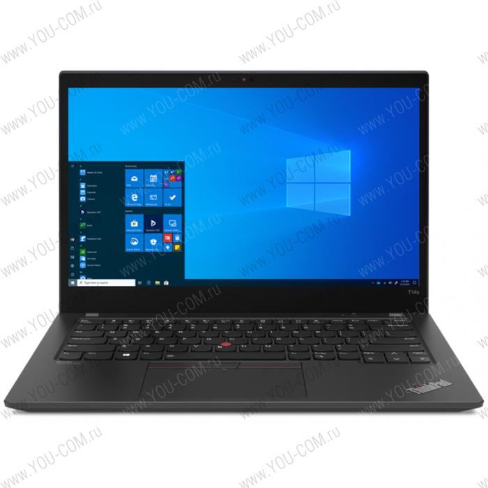 Ноутбук Lenovo ThinkPad T14s G2 T 20WM009HRT, 14" FHD (1920x1080) AG 300N, i5-1135G7 2.4G, 8GB LP4X 4266, 512GB SSD M.2, Intel Iris Xe, WiFi 6, BT, NoWWAN, FPR, IR&FHD_ Cam, 4cell 57Wh, 65W USB-C, Win 10 Pro, 3Y CI, 