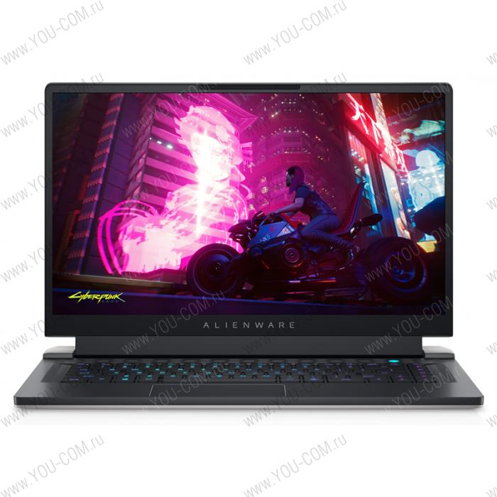 Ноутбук без сумки DELL Alienware x15 R1 Core i7-11800H 15.6" FHD 3ms 32GB 1T SSD NV RTX 3080 8GB GDDR6 Backlit Kbrd (87 Whr) 2y Win 10 Home Lunar Light 2,3kg