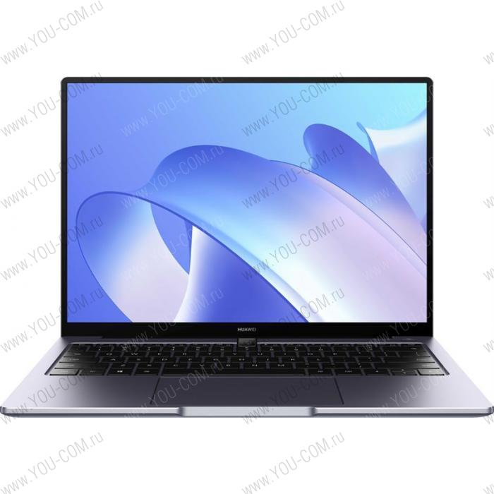 Ноутбук Huawei MateBook D14 KLVL-W56W 2160 x 1440 IPS 300 nits Ryzen 5 5500U/16Gb/512Gb/Rgr/W10H/Space Gray