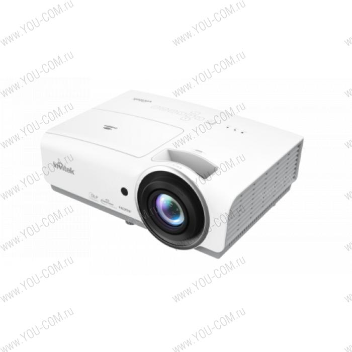 Мультимедийный проектор Vivitek DW855 (DLP, WXGA (1280 x 800), 5500 ANSI Lm, 15000:1,3000/4000/5000 часов,HDMI v.1.4 (x2) ,RS-232,RJ45,3.4 кг,цвет белый