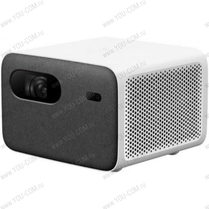 Проектор Xiaomi Mi Smart Projector 2 Pro BHR4884GL, DLP, Full HD, 1300лм, от 60” до 200”, 2x10Вт, Android TV 9.0, 2xUSB 2.0, 2xHDMI 2.0, Bluetooth, Wi-Fi {4} (730061)