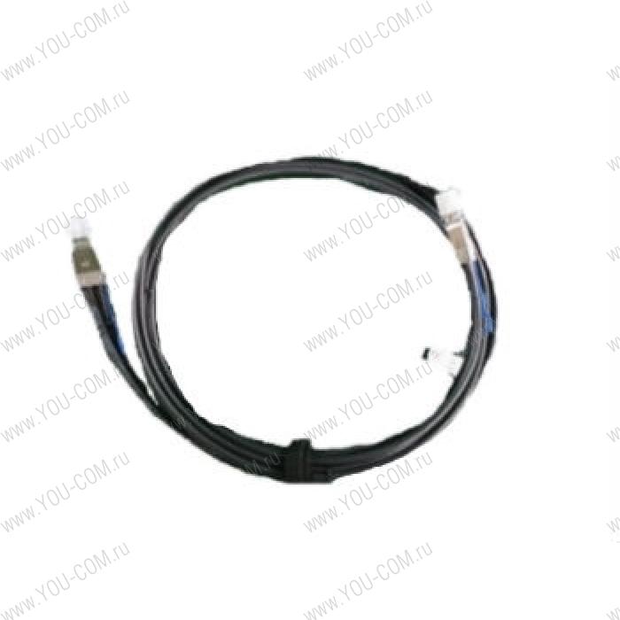 Кабель DELL Cable SAS 12Gb 0,5m HD-Mini to HD-Mini Connector External Cable Kit