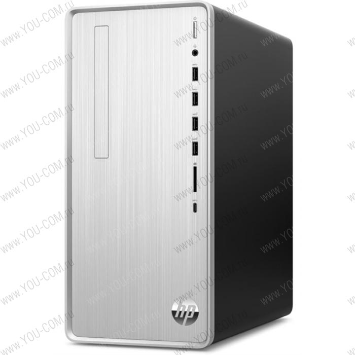 Пк HP Pavilion TP01-2074ur MT, Ryzen 5-5600G, 8GB (1x8GB) 3200 DDR4, SSD 256Gb, NVIDIA GeForce RTX 3060 12GB, noDVD, no kbd & no mouse, Natural Silver, Win11, 1Y Wty