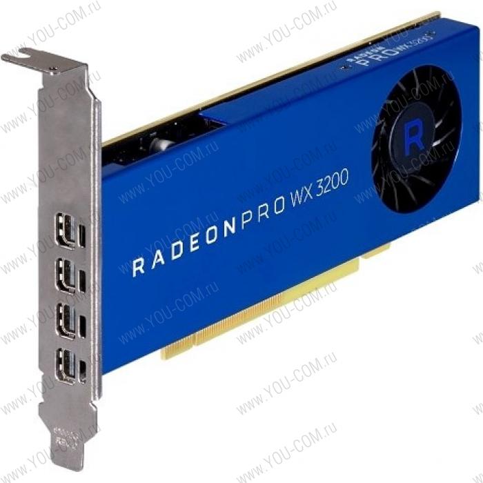 Видео карта Dell AMD Radeon Pro WX 3200 4 Gb 4 x mDP Full Height