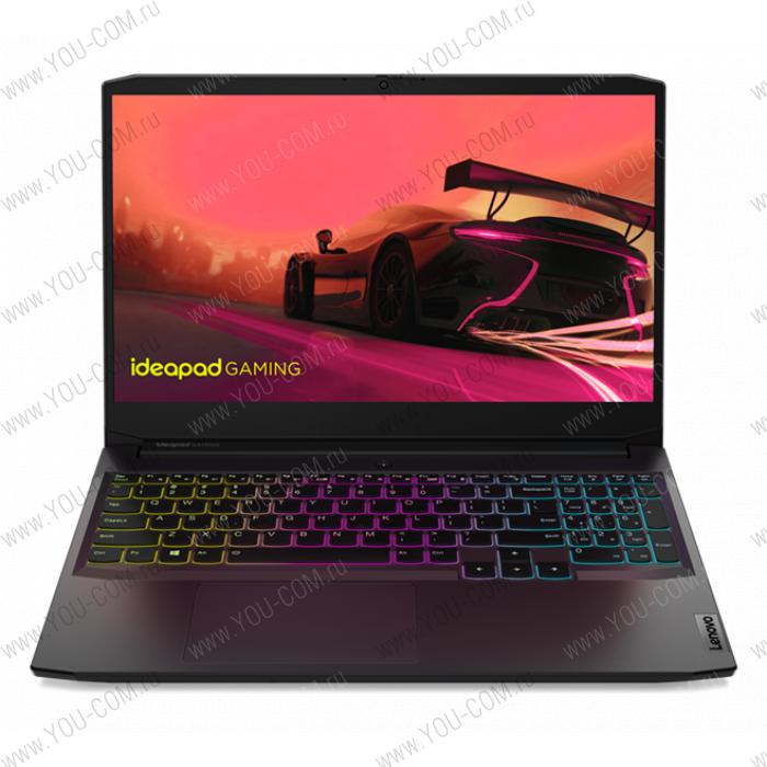 Ноутбук Lenovo IdeaPad Gaming 3 15ACH6 15,6 FHD (1920x1080)IPS AG, RYZEN 5 5600H, 8GB DDR4 3200, 512GB SSD M.2, RTX3060 6GB, WiFi, BT, TPM2, HD Cam, 60Wh, 170W Slim Tip, NoOS, 2Y CI, 2.25kg