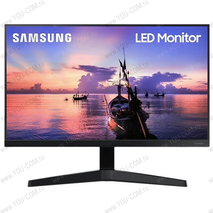 Монитор Samsung 21.5" F22T350FHI IPS LED 16:9 1920x1080 5ms 1000:1 250cd 178/178 D-sub HDMI FreeSync 75Hz Tilt VESA Dark Blue Gray