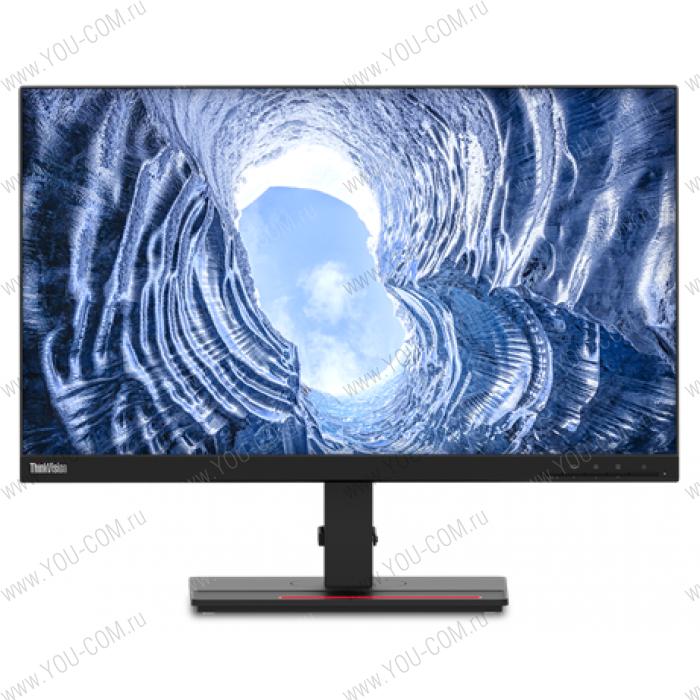 Монитор Lenovo ThinkVision T24h-20 23.8" 16:9 QHD (2560 x 1440) IPS, 4ms, CR 1000:1, DCR 3M:1, BR 300, 178/178, 1xHDMI1.4, 1xDP1.2, 1xUSB-C, USB-Hub, 1Y