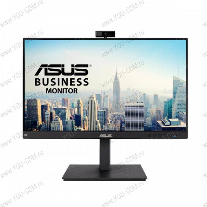 Монитор ASUS 23.8" BE24EQSK IPS LED, 1920x1080, 5ms, 300cd/m2, 178°/178°, 100M:1, Webcam 2.0M, D-Sub, HDMI, DP, MM, 60Hz, Tilt, Swivel, Pivot, HAS, VESA, MiniPC kit, Black, 90LM05M1-B03370