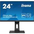 Мониторы 23,8" Iiyama ProLite XUB2493HS-B4 1920x1080@75Гц IPS LED 16:9 4ms VGA HDMI DP 80M:1 1000:1 178/178 250cd HAS Pivot Tilt Swivel Speakers Black