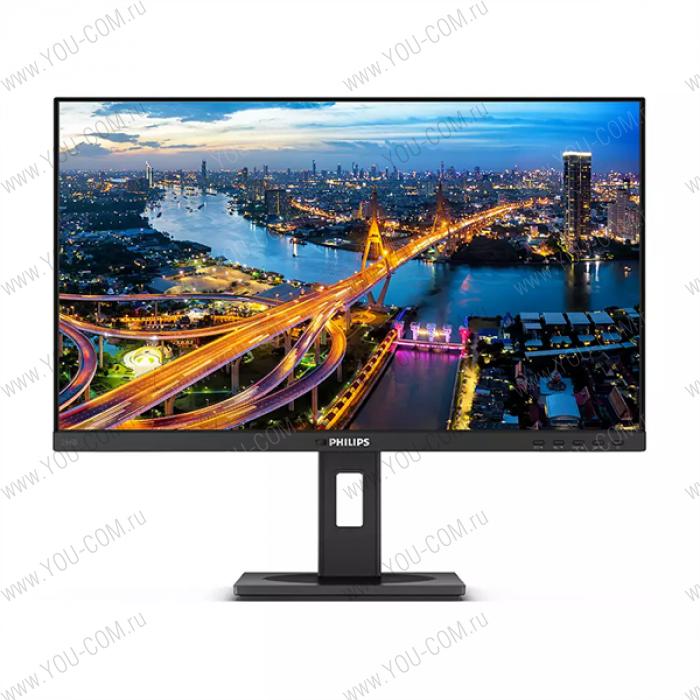 Монитор 23,8" Philips 246B1 2560x1440 75Гц IPS W-LED 16:9 5ms(GtG) 2*HDMI DP USB-C 3.2/4xUSB 3.2 50M:1 1000:1 178/178 250cd Tilt HAS Pivot Swivel Speakers Black