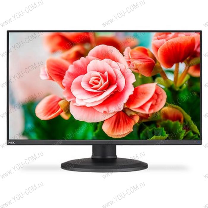 Монитор NEC 27" E273F-BK LCD Bk/Bk (IPS; 16:9; 250cd/m2; 1000:1; 6ms; 1920x1080; 178/178; HDMI; DP; 1x USB-C; 4xUSB 3.1; HAS 130mm; Swiv; Tilt; Pivot; Spk 2x1W)