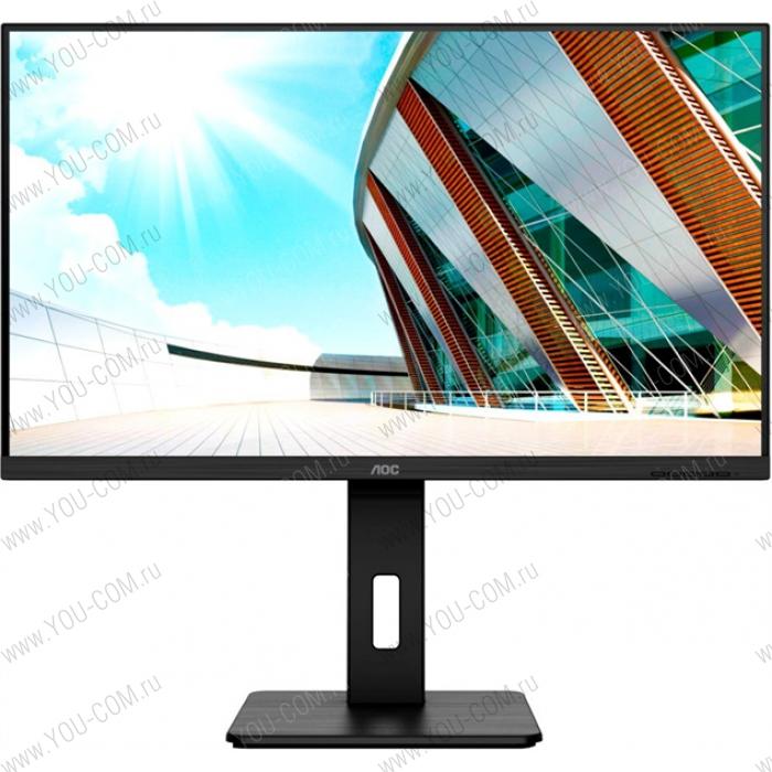 Монитор AOC 32"  U32P2 VA LED,16:9, 3840x2160, 4ms, 350 cd/m2, 178°/178°, 3000M:1, 60Hz, HDMI, DisplayPort , USB ,VESA, Flicker-Free, динамики