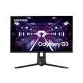 Монитор Samsung 27" F27G33TFWI VA LED изогнутый GAMING-монитор Odyssey G3 1920x1080 1ms 4000:1 250cd 178/178 D-Sub HDMI DP 144Hz AMD FreeSync Premium HAS Pivot Swivel Tilt Black