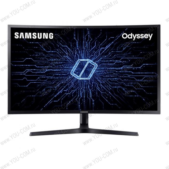 Монитор Samsung 27" C27HG70QQI VA LED изогнутый 16:9 2560x1440 1ms 3000:1 350cd 178/178 HDMI*2 DP БП внешний Has Pivot Black