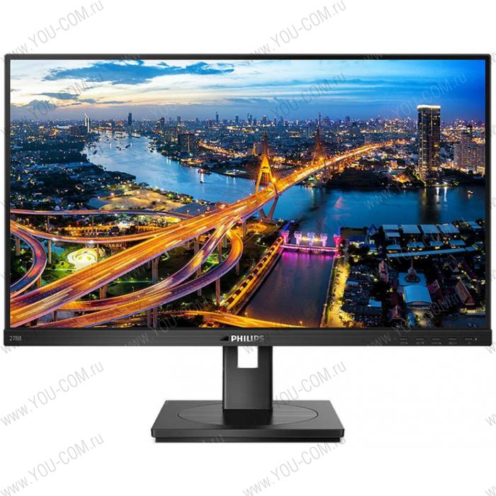 Монитор 27" Philips 278B1 3840x2160 60Гц IPS LED 16:9 4ms HDMI DP USB-B 4*USB3.0 50M:1 1000:1 178/178 350cd HAS Pivot Tilt Swivel Speakers Black