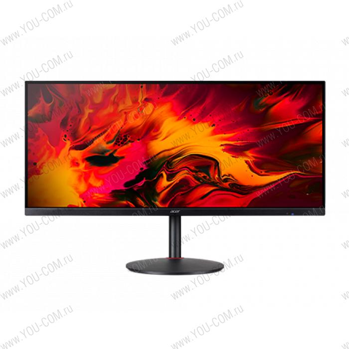 Монитор 34" ACER Nitro XV342CKPbmiipphzx , 3440x1440, 21:9, IPS, 144Hz, 1 ms, 400cd/m2, 2xHDMI(2.0) + 2xDP + USB3.0x2 + USB-B + Audio Out, FreeSync Premium, HDR 400, Speakers 3Wx2, H.adj 150