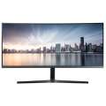 Монитор Samsung 34" C34H890WGI VA LED изогнутый 21:9 3440x1440 4ms 3000:1 300cd 178/178 100Hz HDMI DP USB USB-C HAS FreeSync Silver